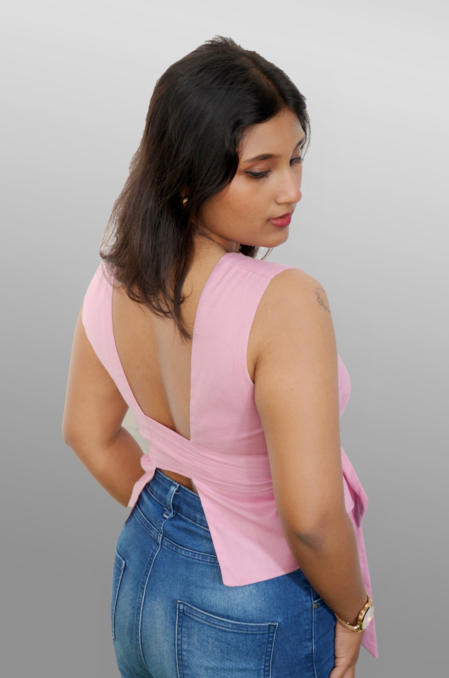 Mon Cherri Wrap Top