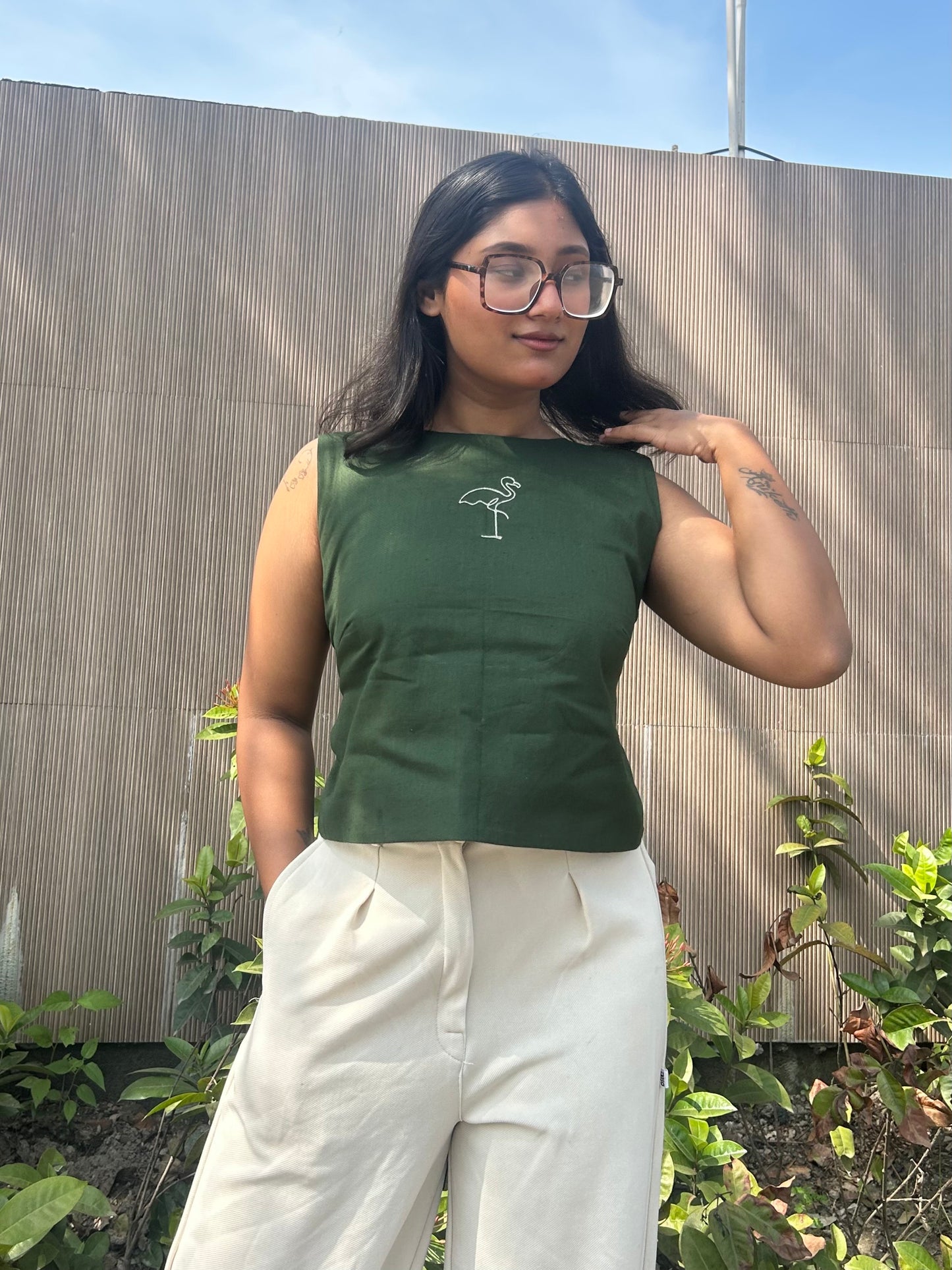 Swanlake Wrap Top