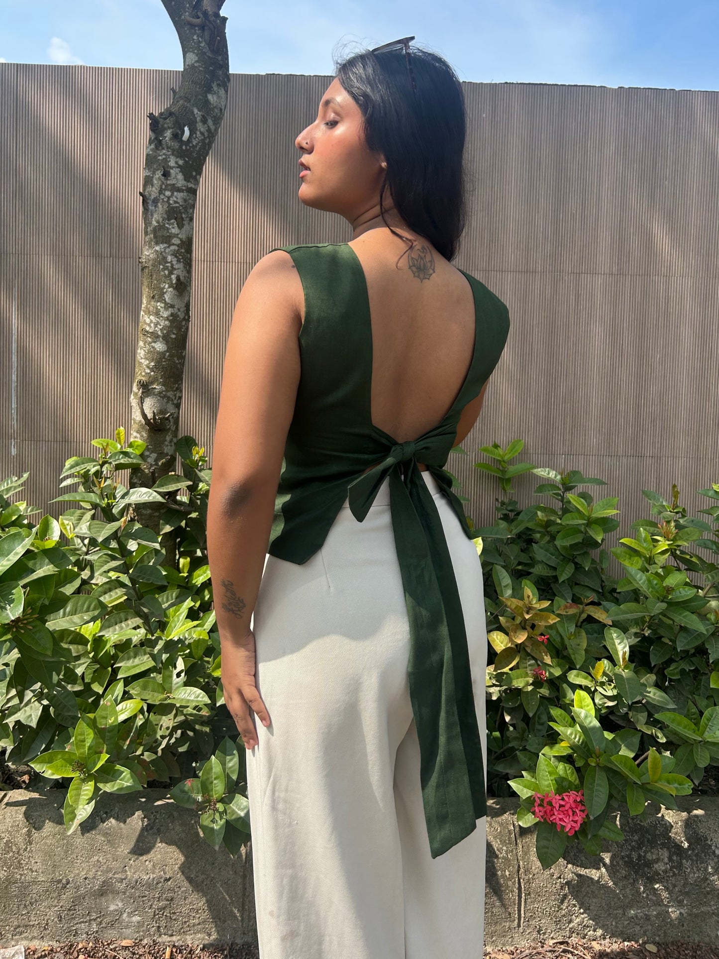 Swanlake Wrap Top