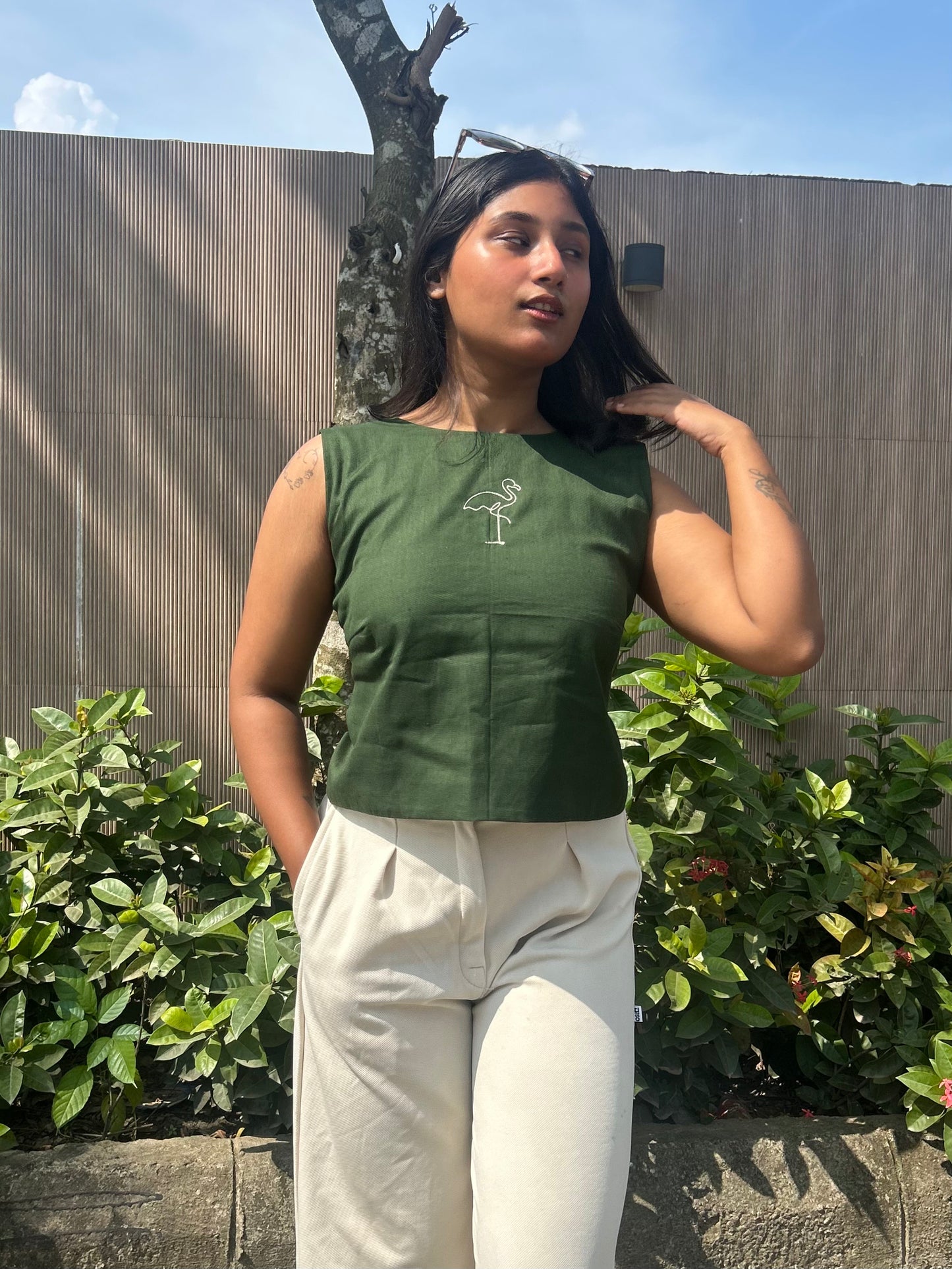 Swanlake Wrap Top