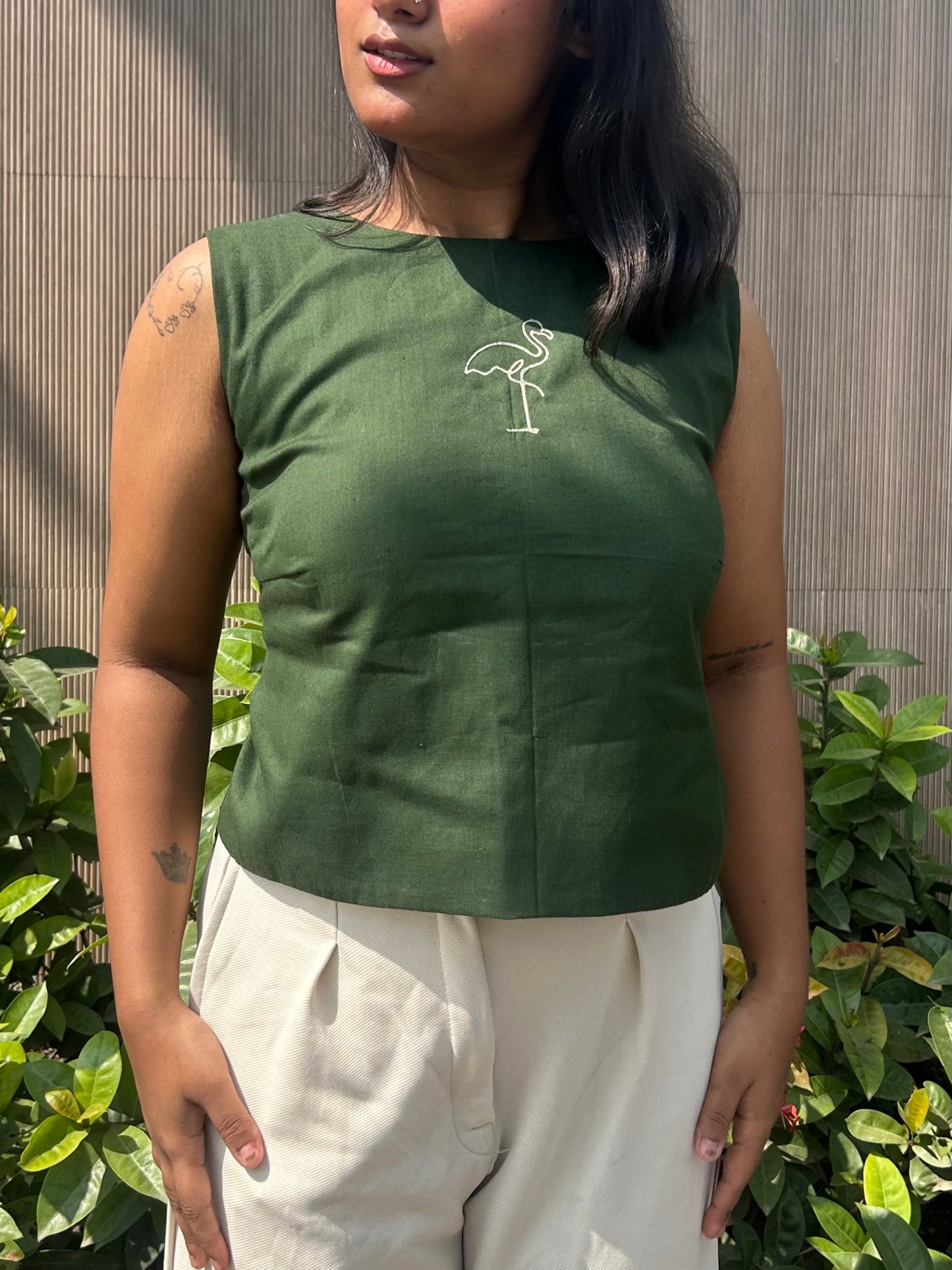 Swanlake Wrap Top