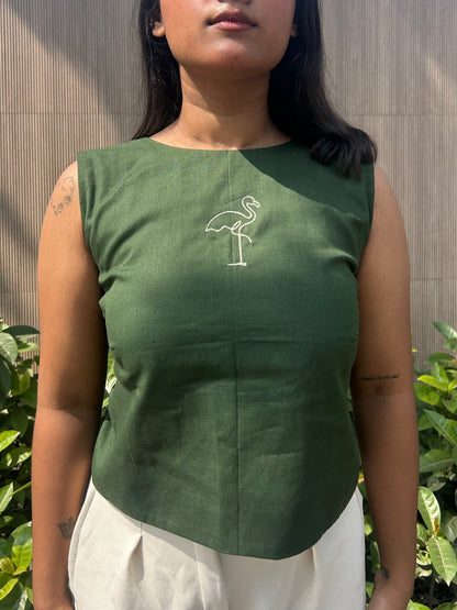 Swanlake Wrap Top