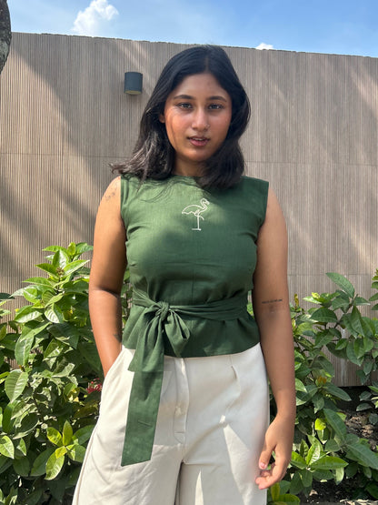 Swanlake Wrap Top