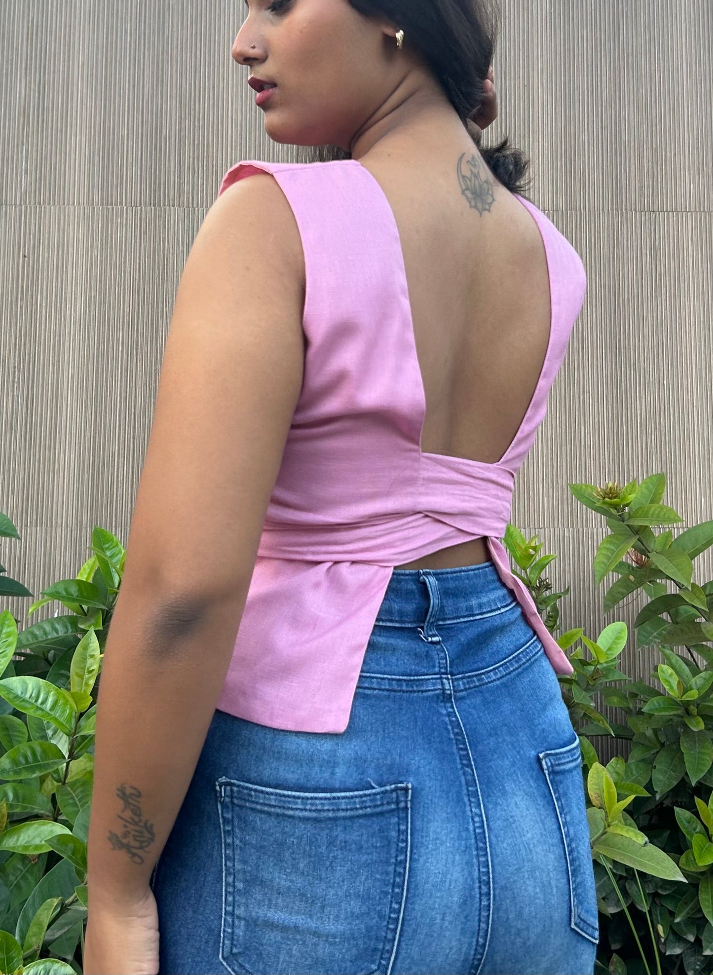 Mon Cherri Wrap Top