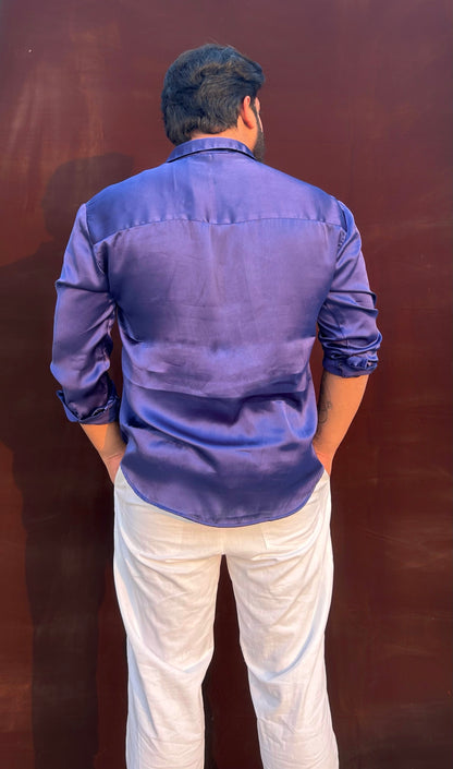 Aiden Satin Shirt