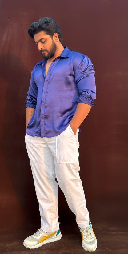 Aiden Satin Shirt